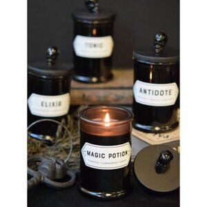NEW - Set of 4 Apothecary Jars - Scented Candles - Halloween John Derian